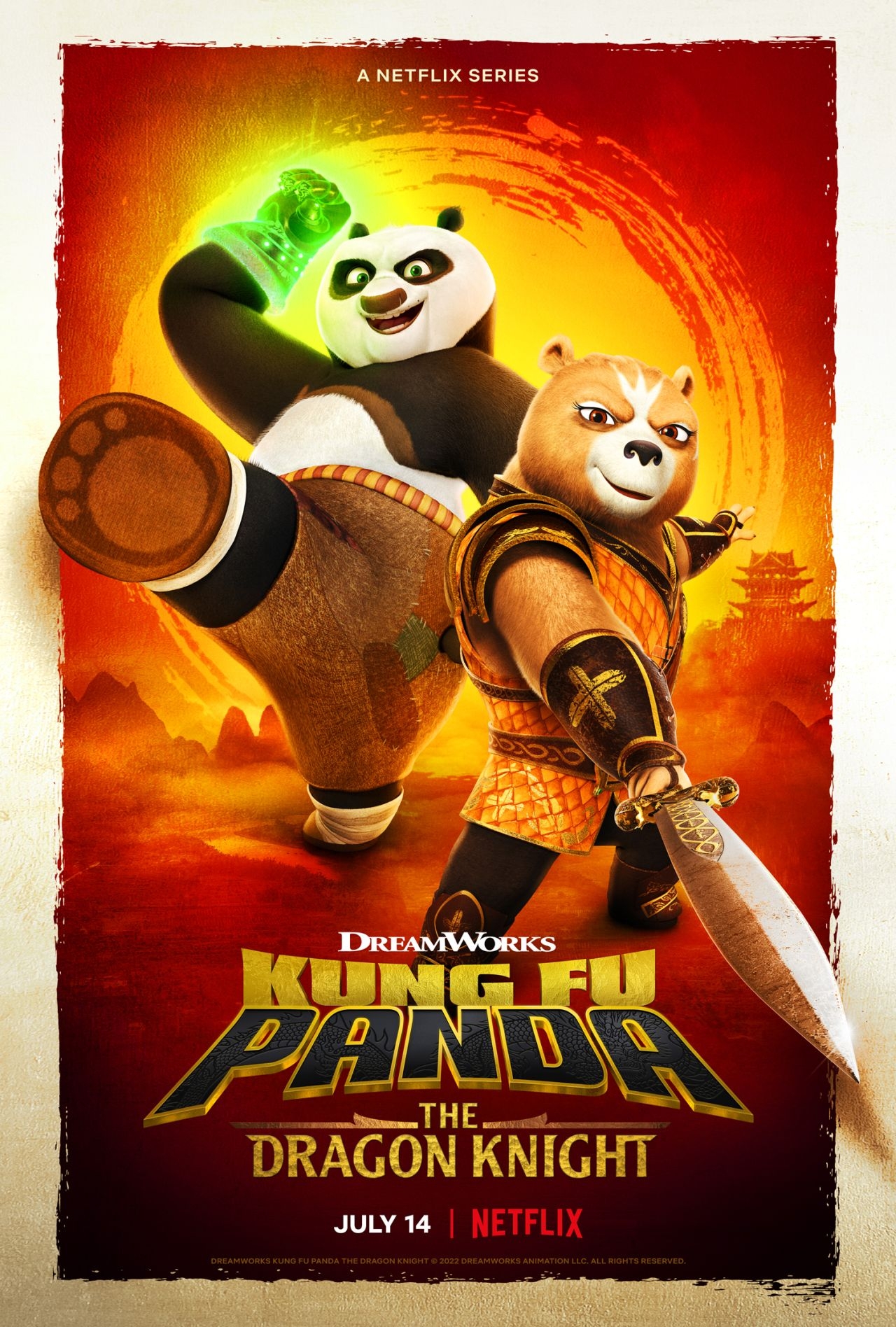  انیمیشن پاندای کونگ فو کار: شوالیه اژدها / Kung Fu Panda: T...